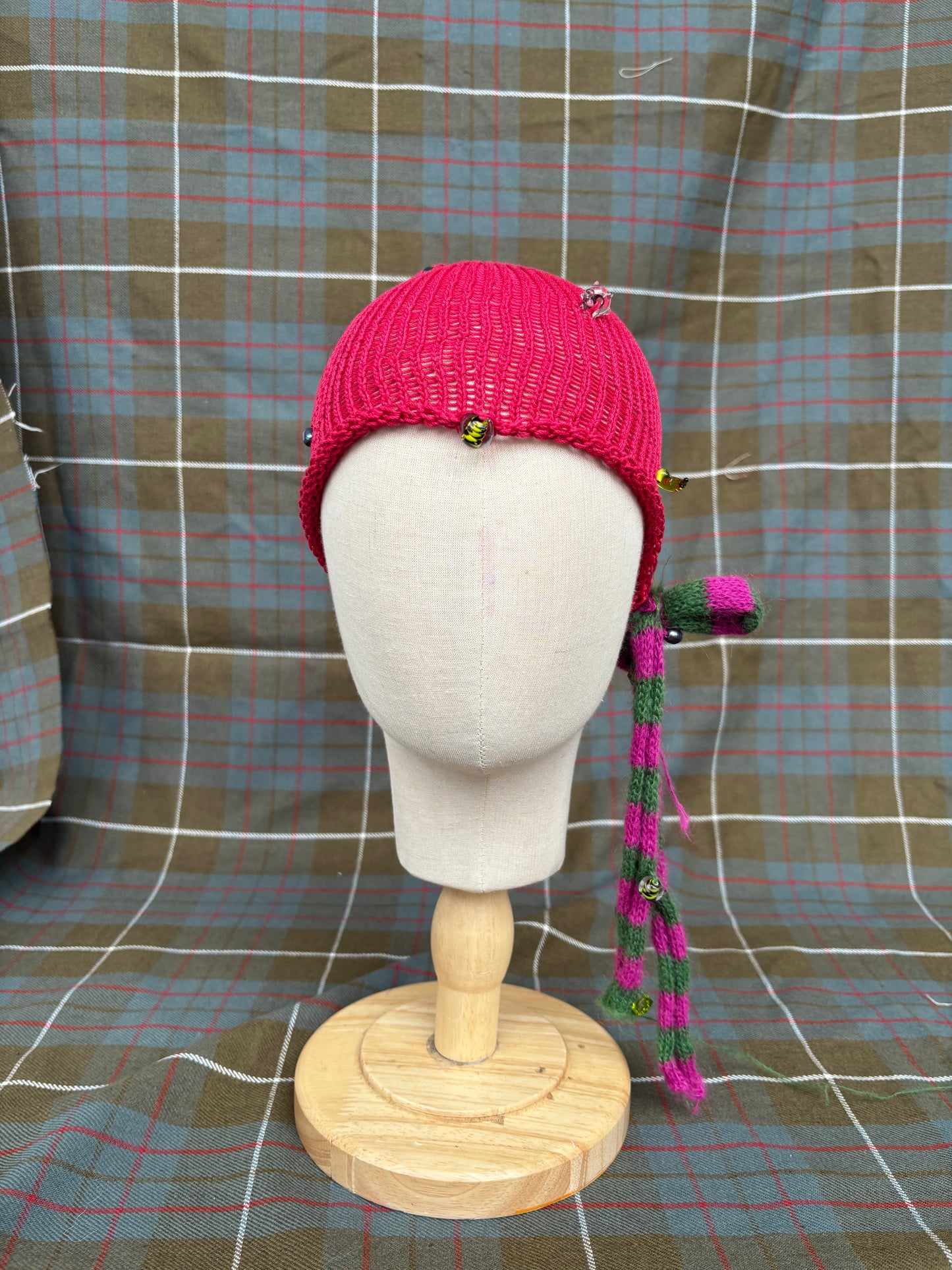 Fishnet summer bonnet