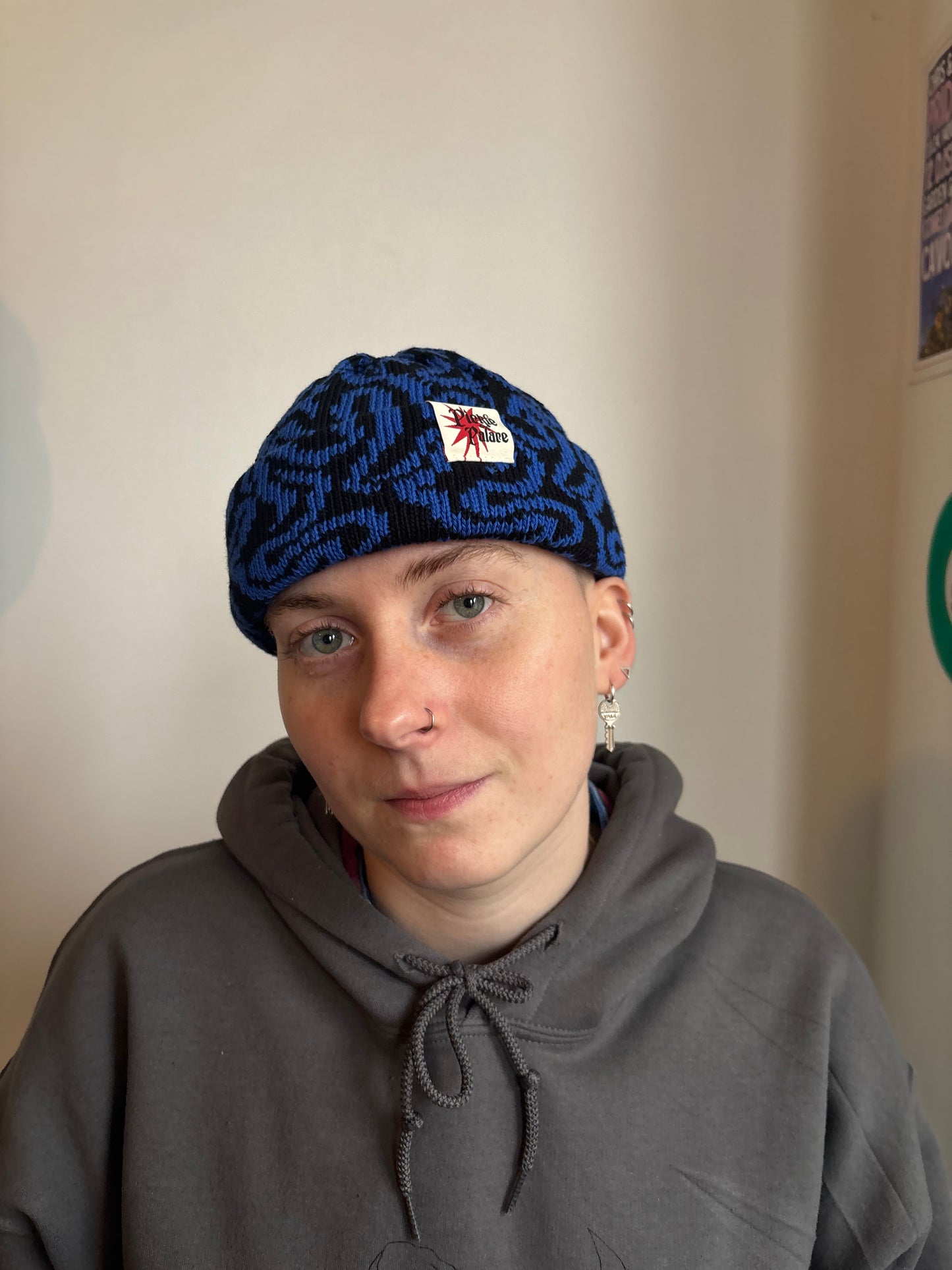 worm vortex fisherman beanie