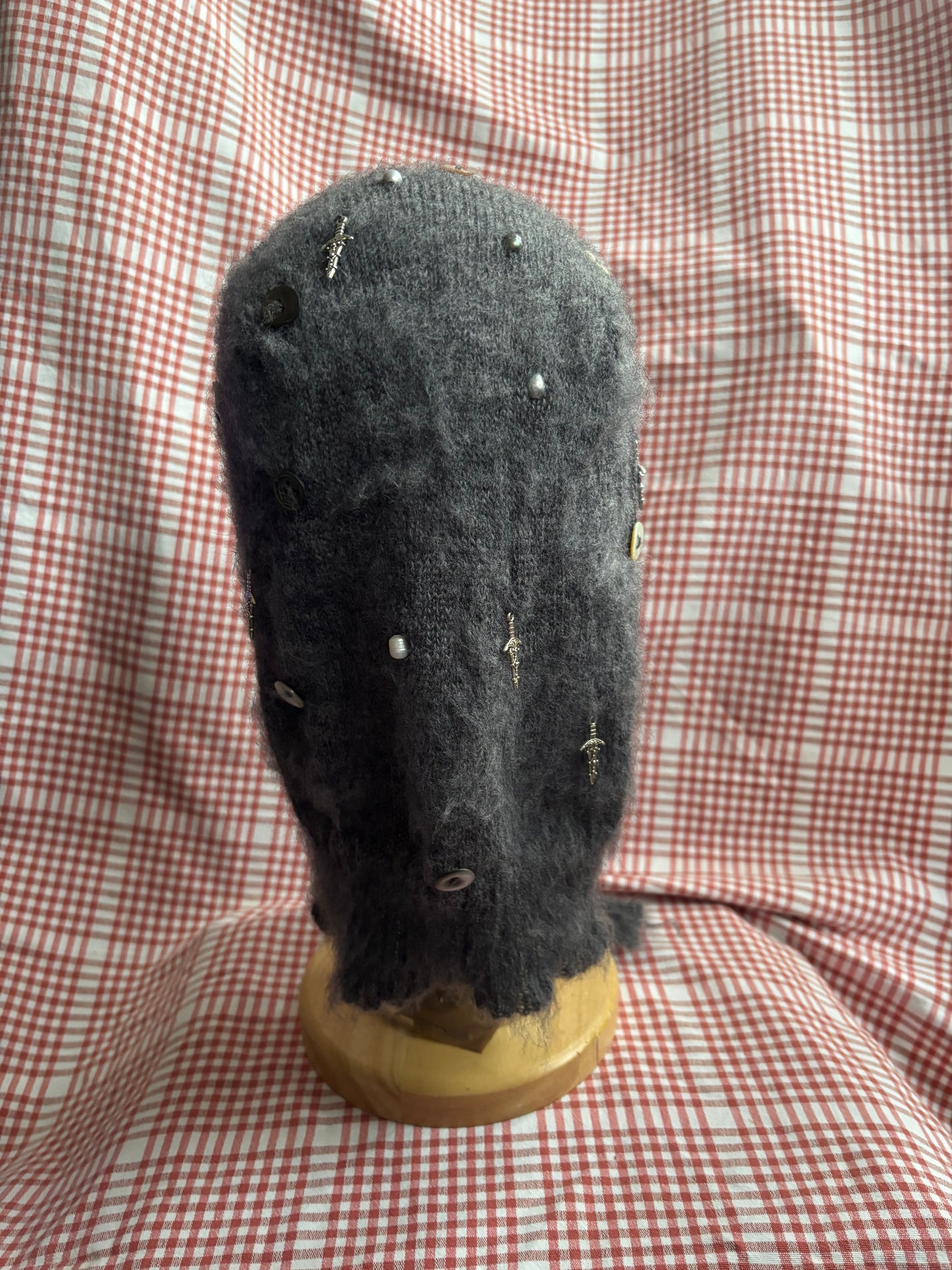 Mohair trinket Bonnet