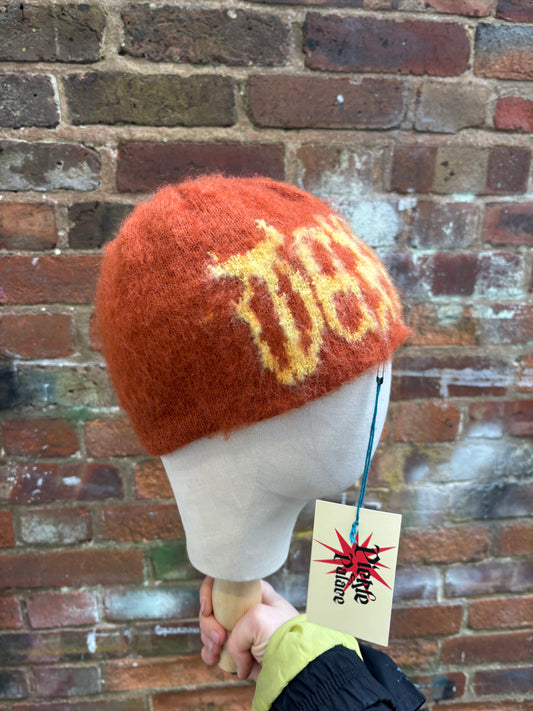 Weirdo mohair beanie