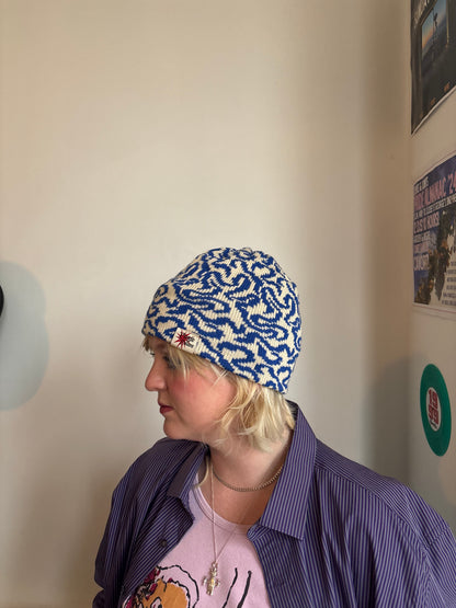 Worm vortex beanie