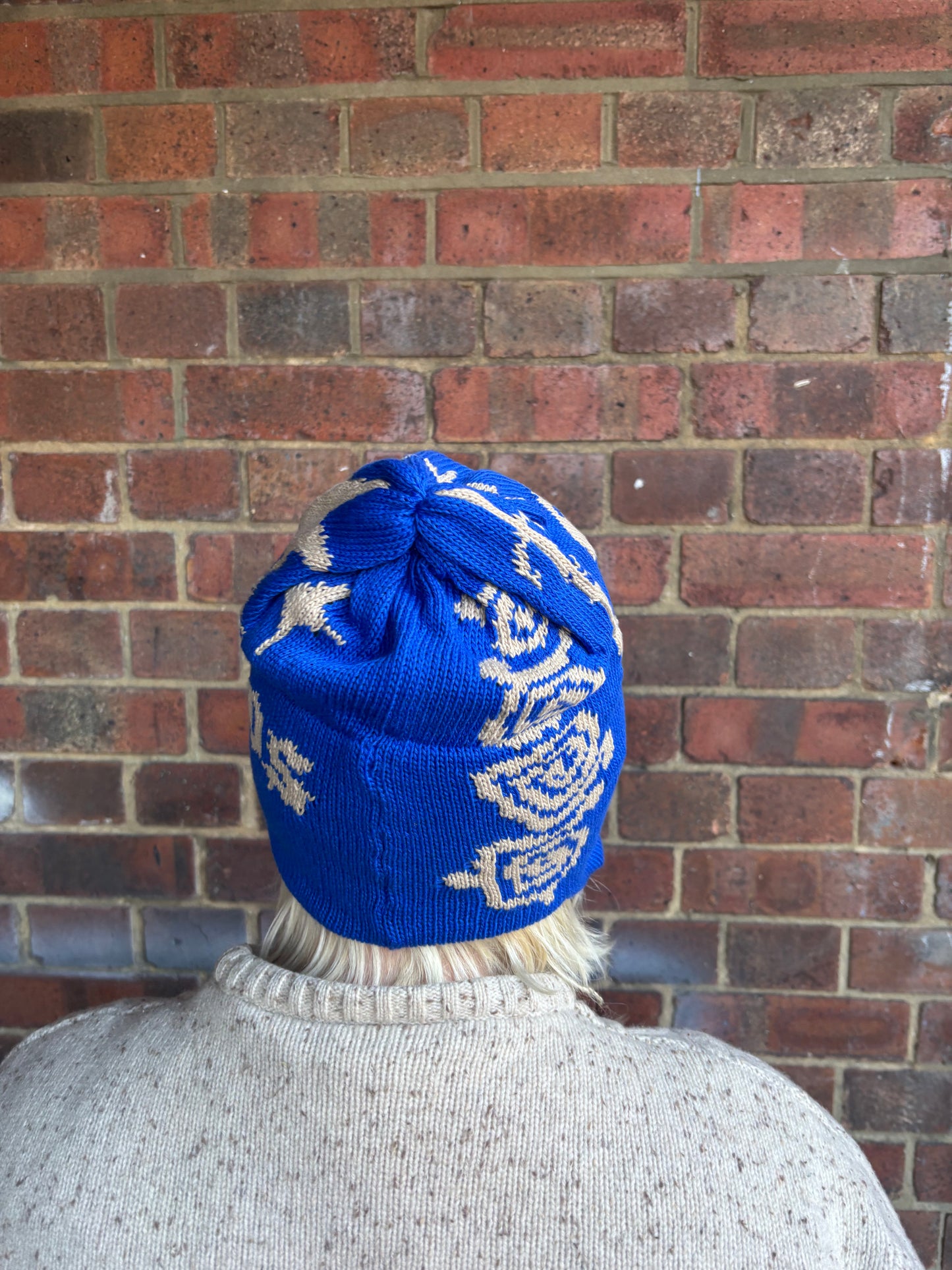 Patchwork beanie