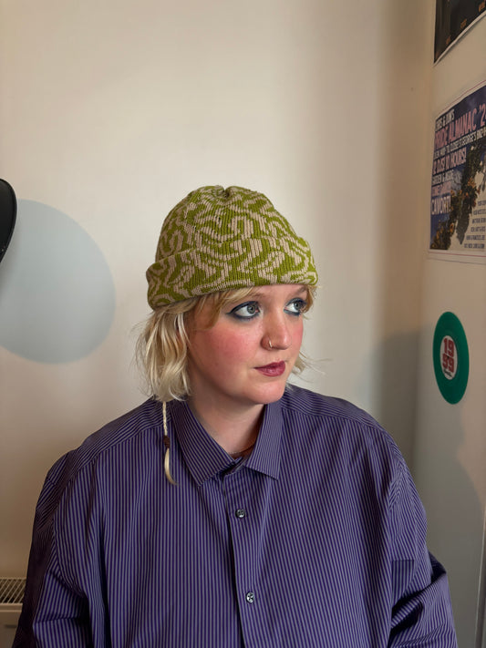 Worm vortex fisherman beanie