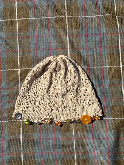 Lace cotton hat