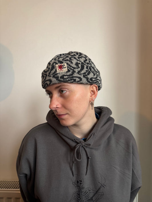 Worm vortex fisherman beanie