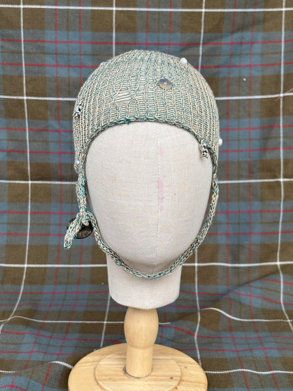 Lace medieval summer cap