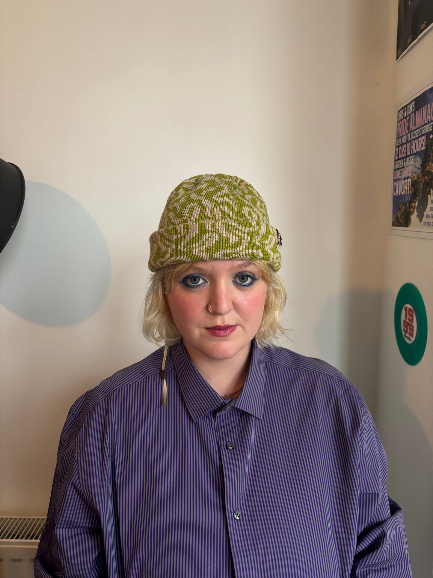 Worm vortex fisherman beanie