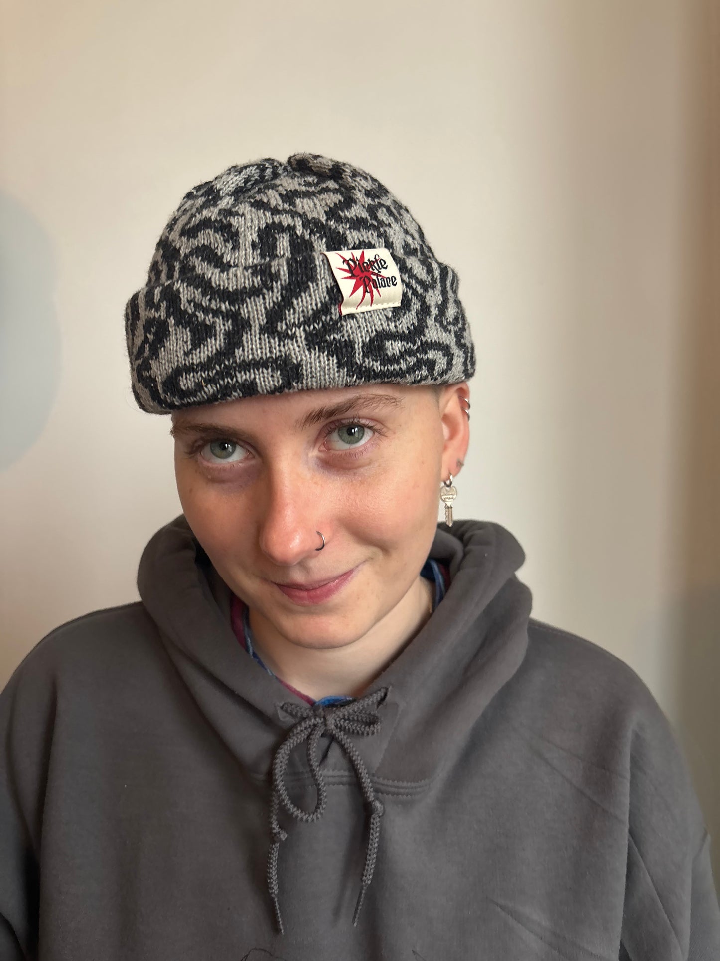 Worm vortex fisherman beanie