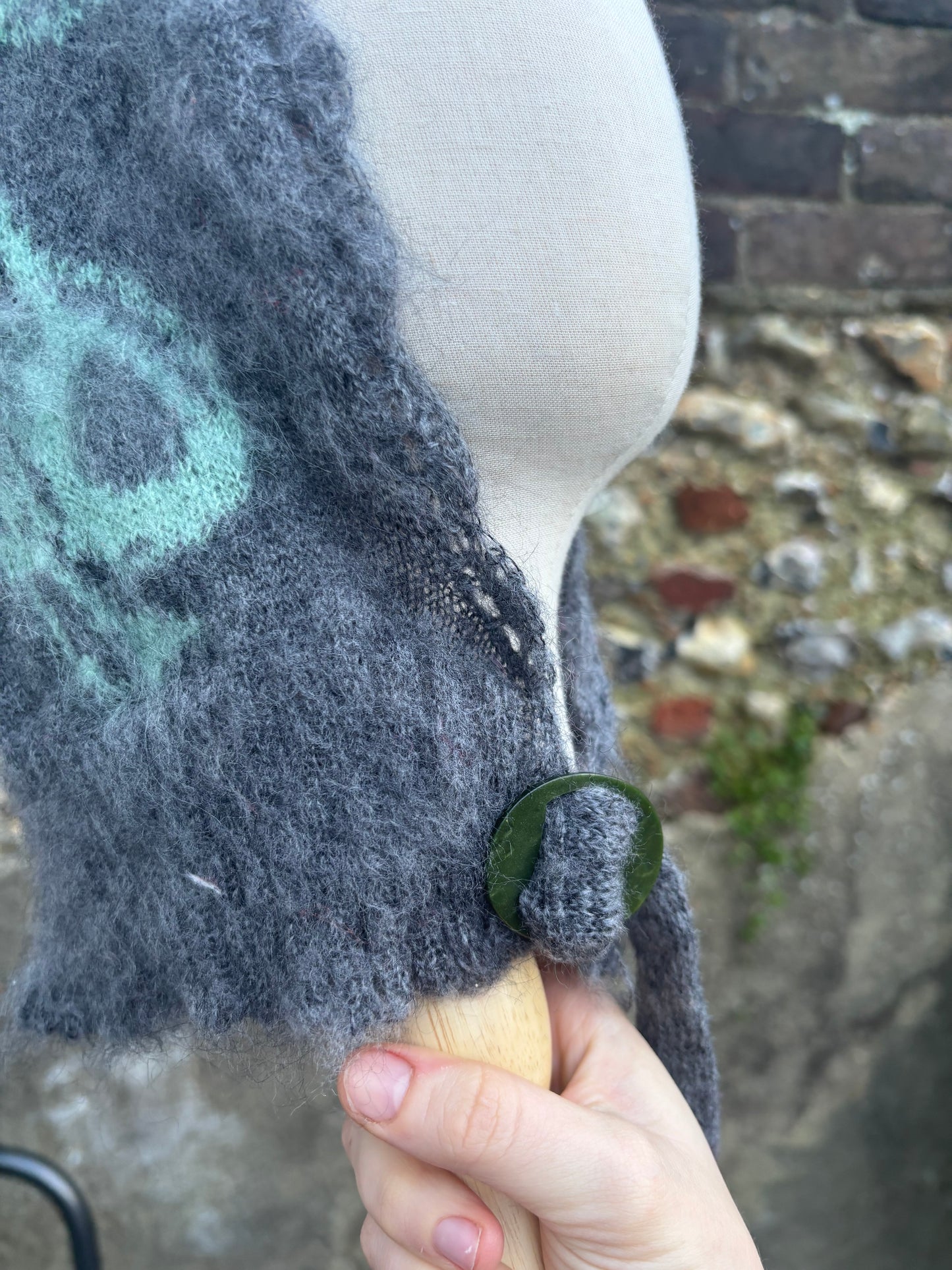 Mohair medieval rats bonnet