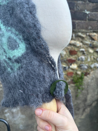 Mohair medieval rats bonnet