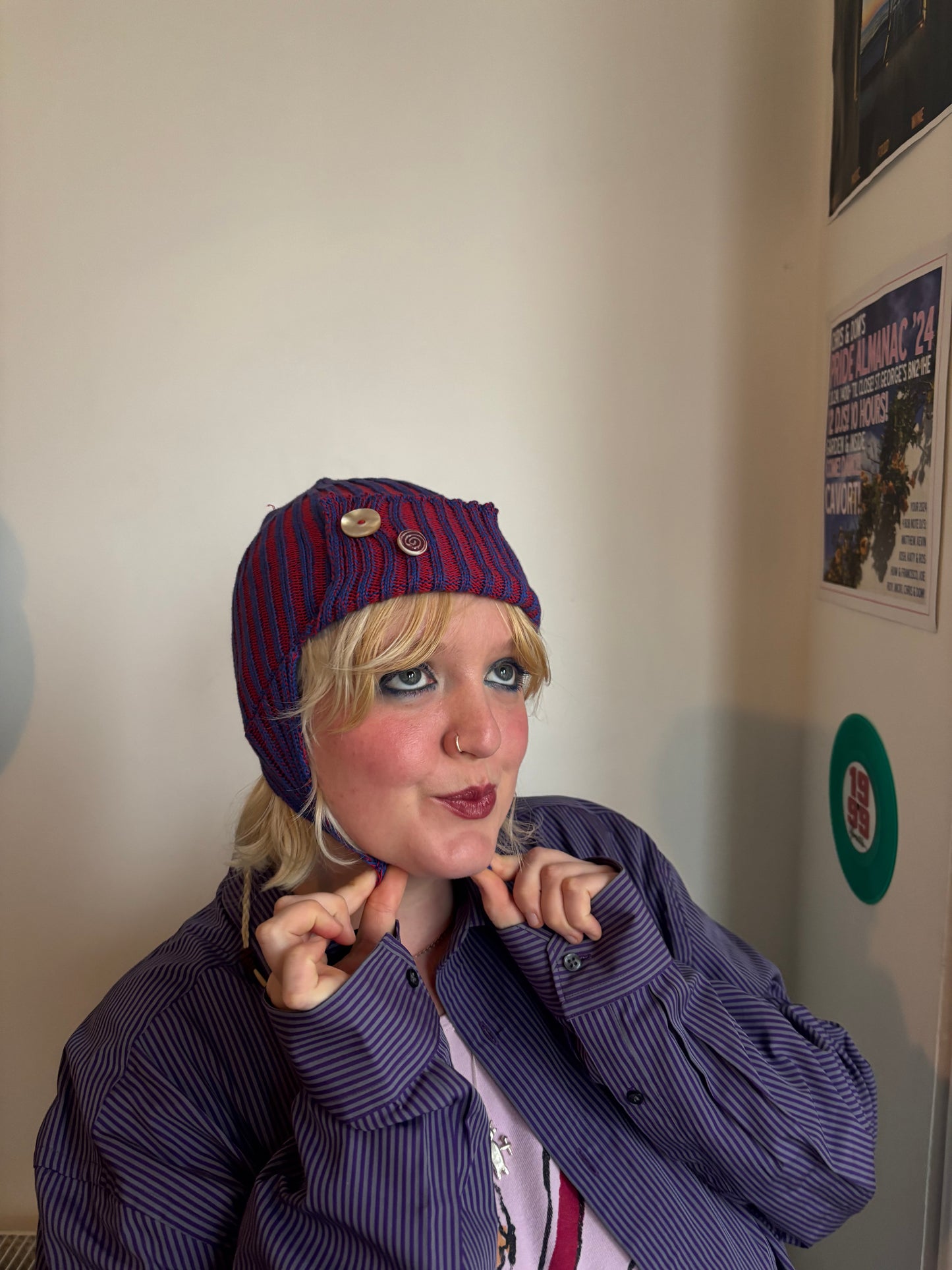 Chameleon flight beanie