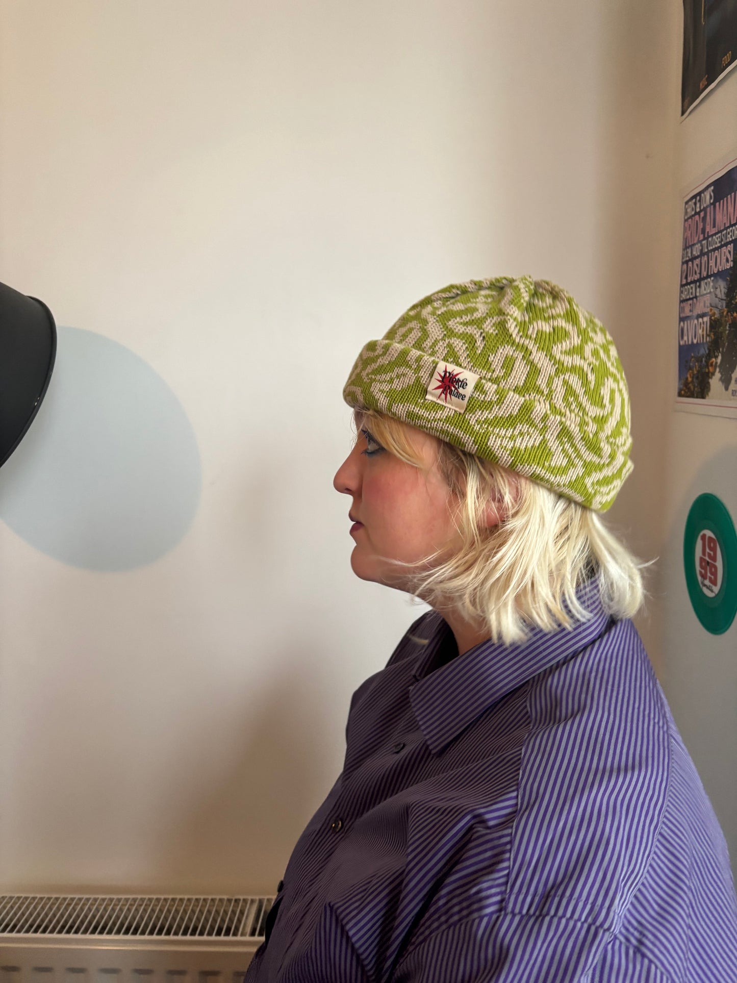 Worm vortex fisherman beanie