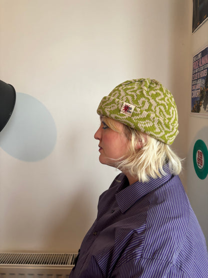 Worm vortex fisherman beanie