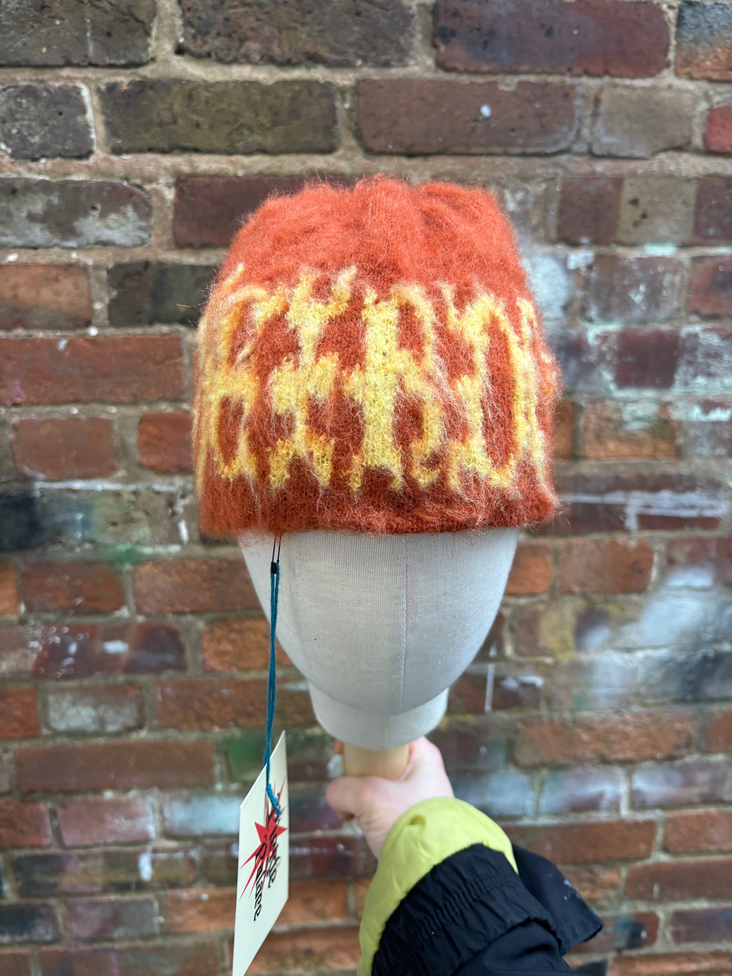 Weirdo mohair beanie