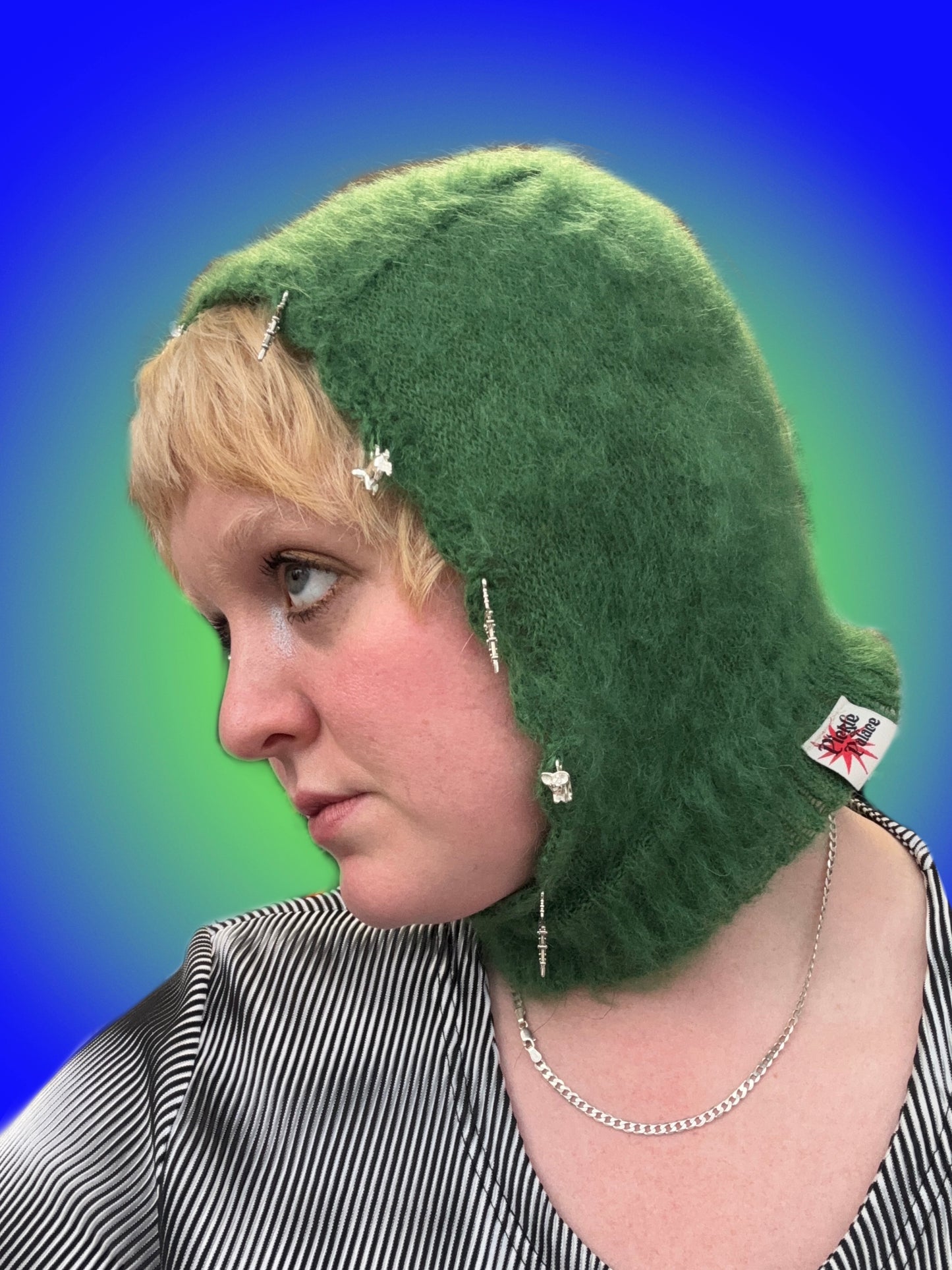 Medieval Hood with charms