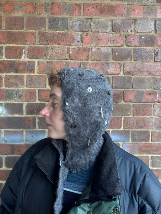 Mohair trinket Bonnet