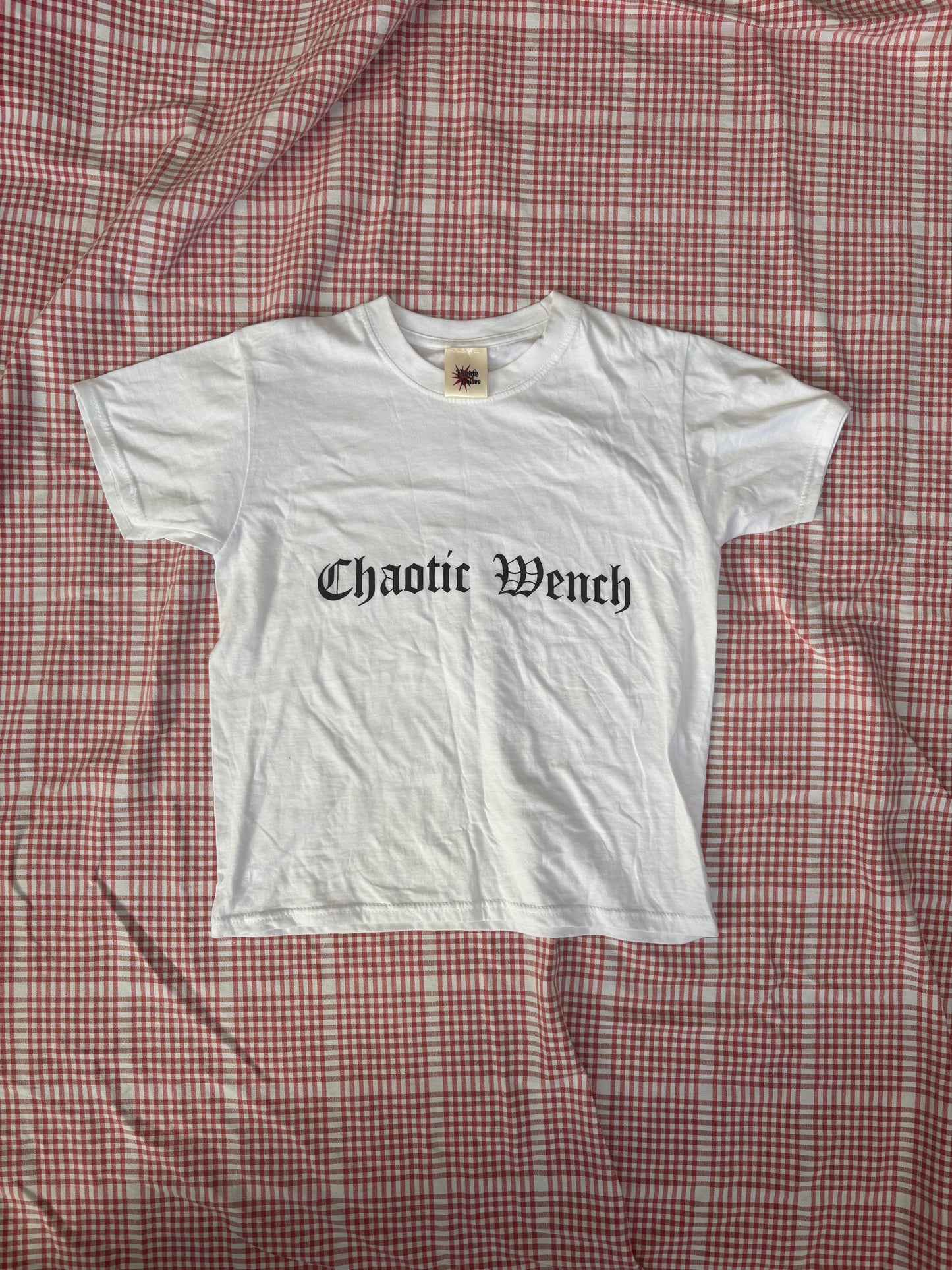 Chaotic wench baby tee