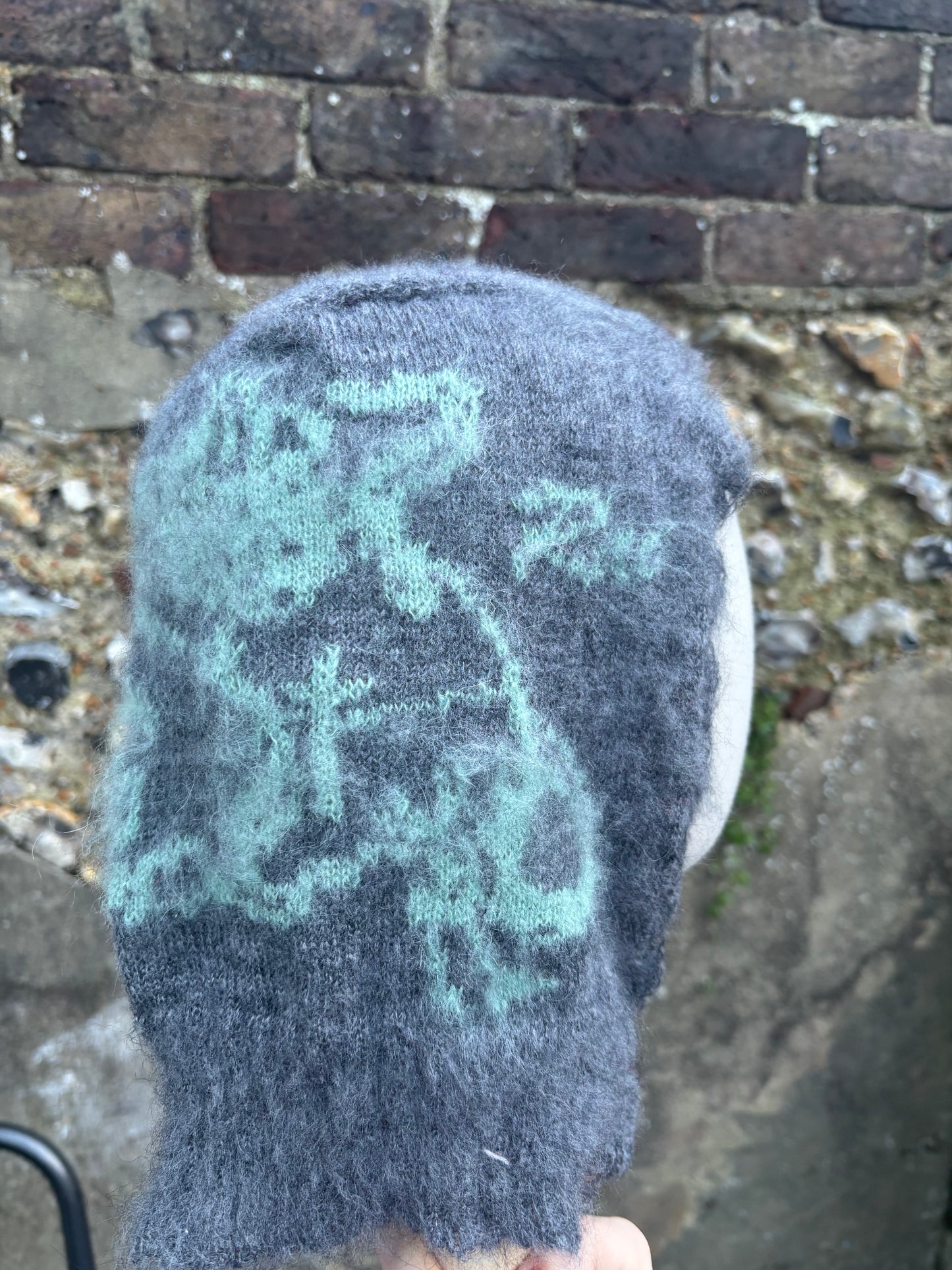 Mohair medieval rats bonnet