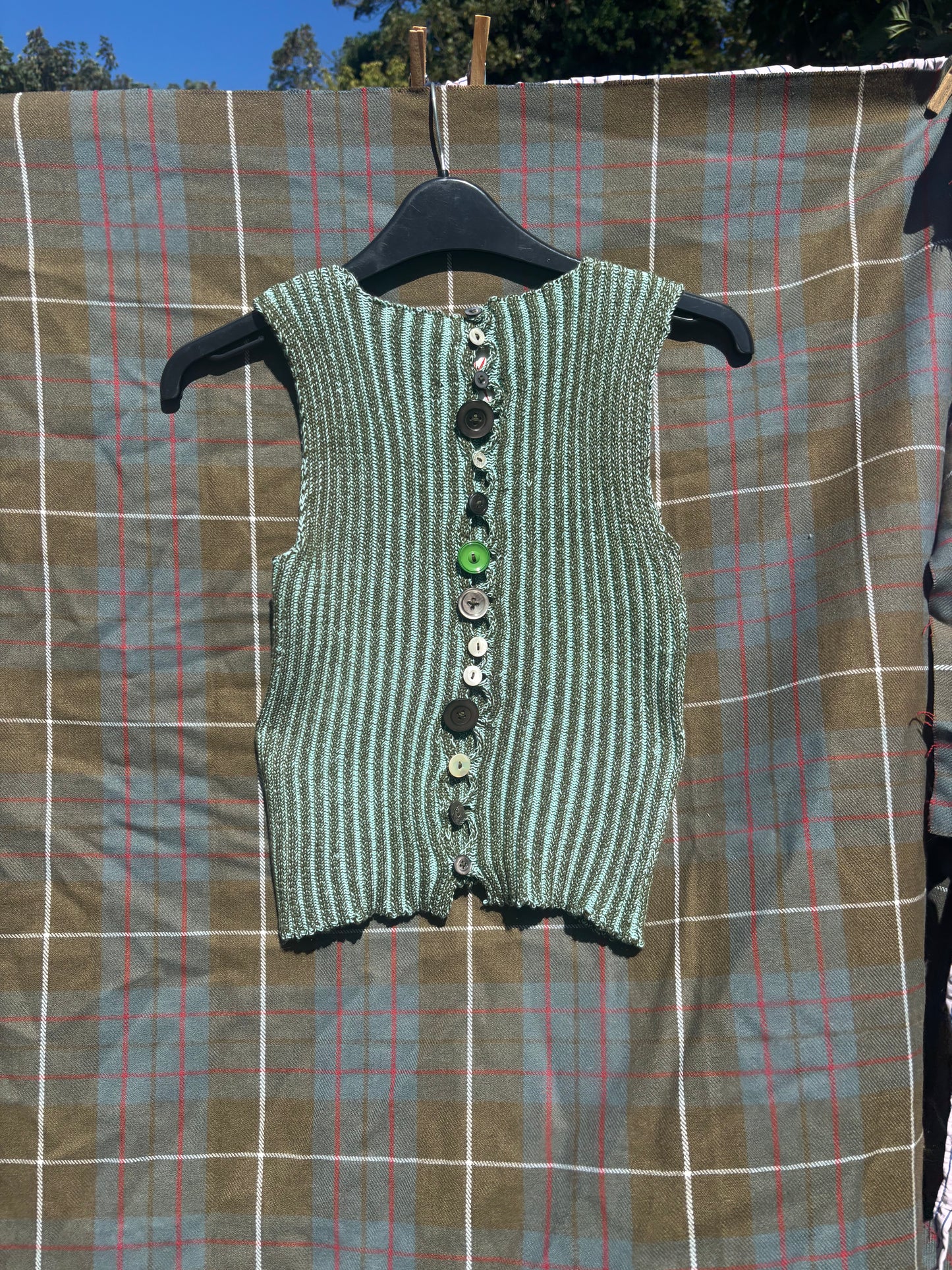 Chameleon jester vest