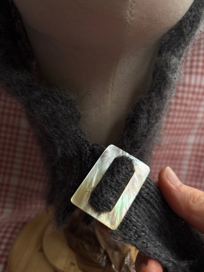 Mohair trinket Bonnet