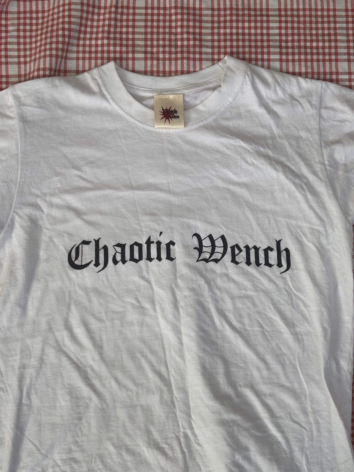 Chaotic wench baby tee