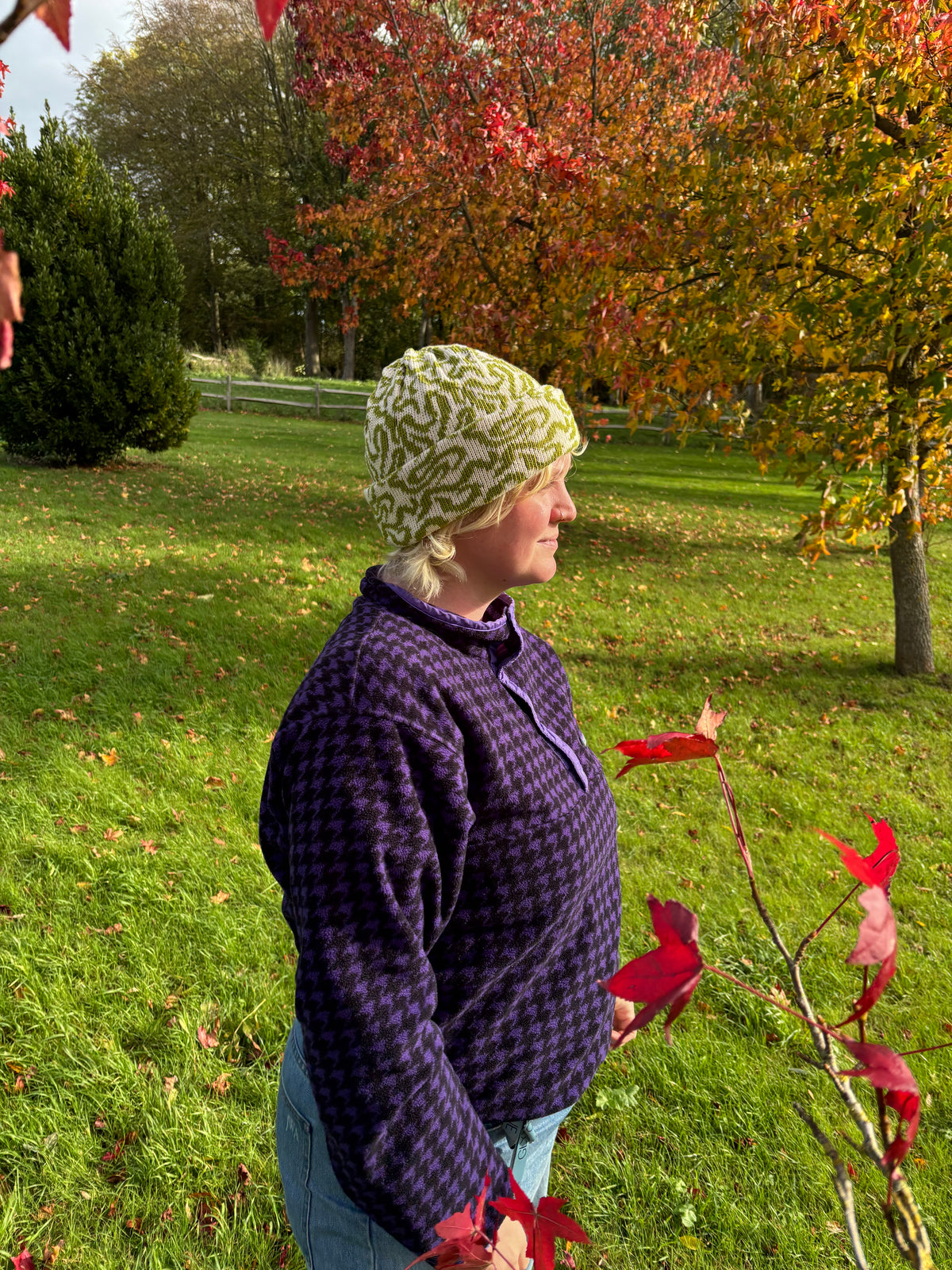 Worm Vortex Beanie