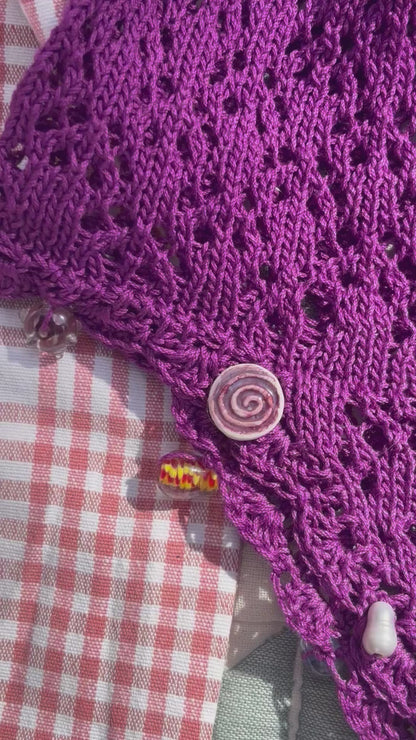 Medieval lace coif